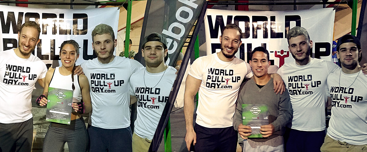 Ganadores World Pull Up Day 2017